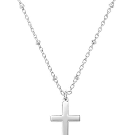 Moodear Cross Necklace for Women - Dainty 925 Sterling Silver/Gold Plated Layered Cross Pendant Simple Small Necklaces for Women Trendy Jewelry Gifts